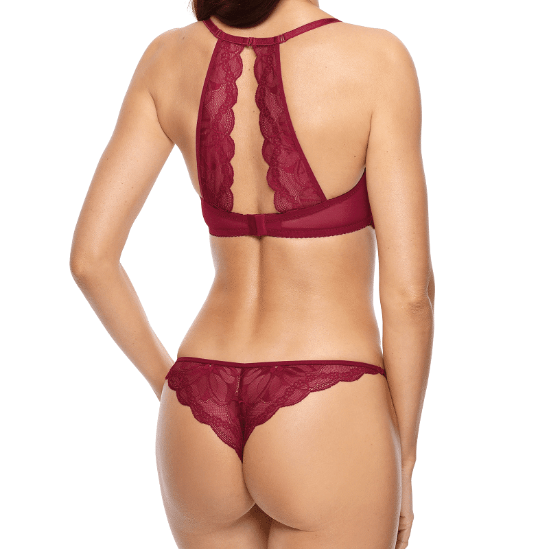 Ropa interior para las vacaciones - Lencería de encaje Charlize rojo